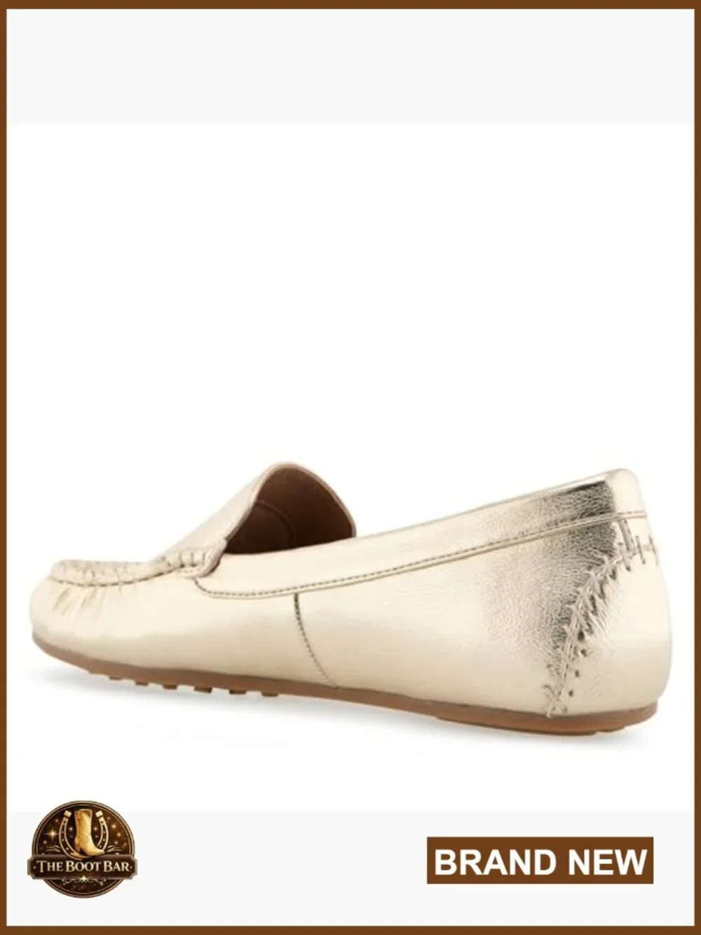 Loafer Flat with Memory Foam Cushioned Insole Slip On Comfort Shoe